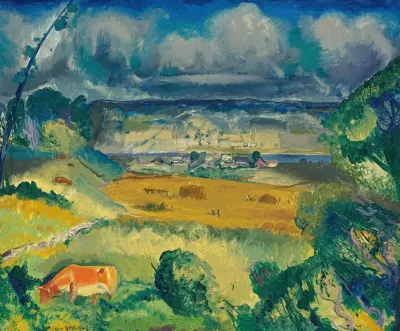 Clouds And Meadow