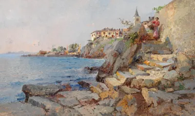Coastal Scene At Lovrana