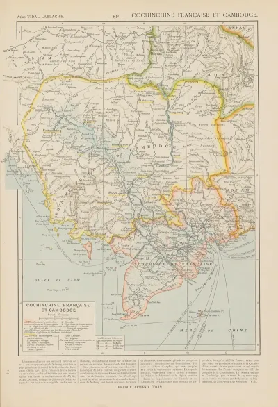 Cochinchine Francaise Et Cambodge