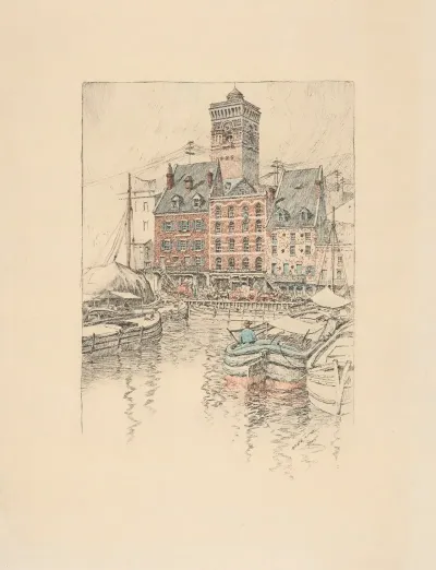 Coenties Slip In 1891