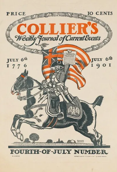 Colliers Weekly Journal Of Current Events Fourth Of July Number