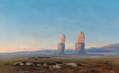 Colossi And Water Buffalo