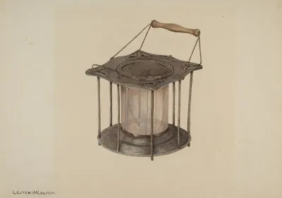 Combined Stove And Lantern