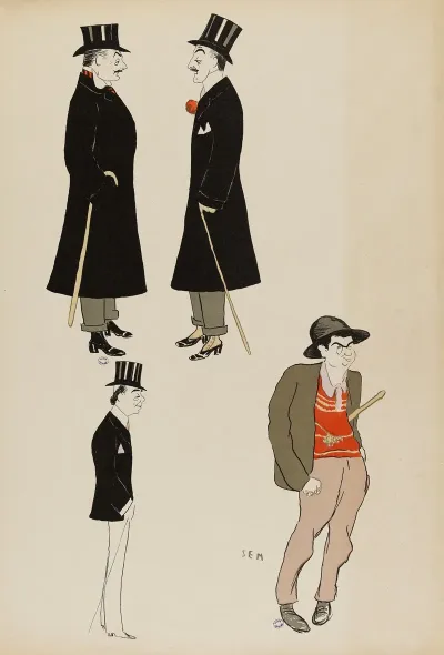 Comte Charles De La Rochefoucauld Marcel Fouquier Pierre Wolf Et Ernest La Jeunesse