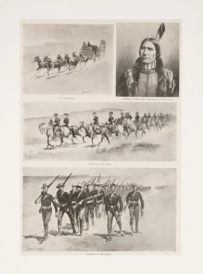 Concentrating Troops On The Northern Indian Agencies