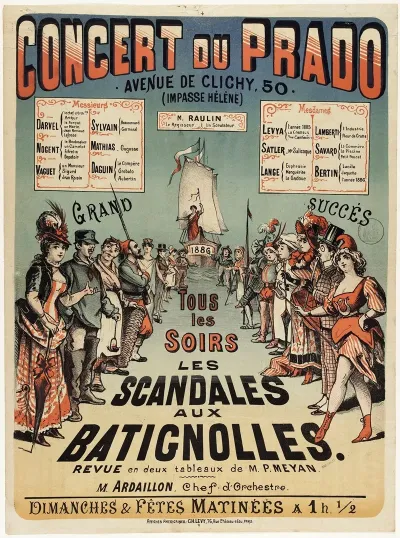 Concert Du Prado Les Scandales Aux Batignolles