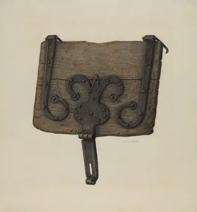 Conestoga Wagon Tool Box Lid