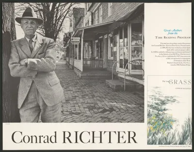 Conrad Richter Great Authors From The Time Reading Program