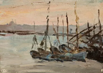 Constantinople From The Journey To Greece