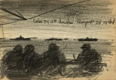 Convoy At Dusk