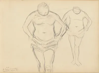 Copies Of Cezannes Bathers