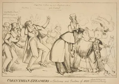 Corinthian Steamers Or Costumes And Customs Of 1820