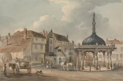 Corn Hill And Moot Hall Ipswich