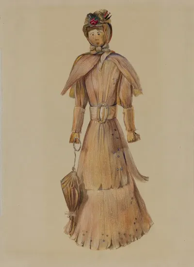 Corn Husk Doll 4