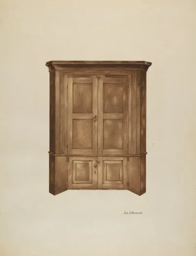 Corner Cupboard 9