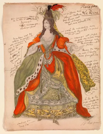 Costume Design For The Queen From Sleeping Beauty