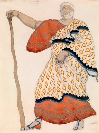 Costume Design For Theseus In Oedipus At Colonus