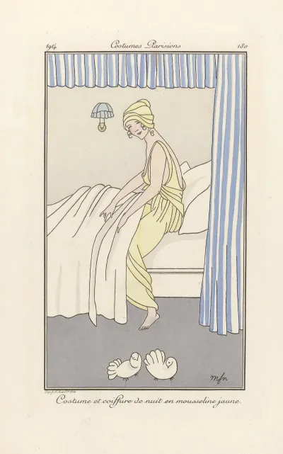 Costume Et Coiffure De Nuit 3