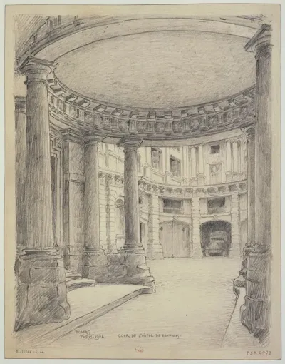 Cour De Lhotel De Beauvais