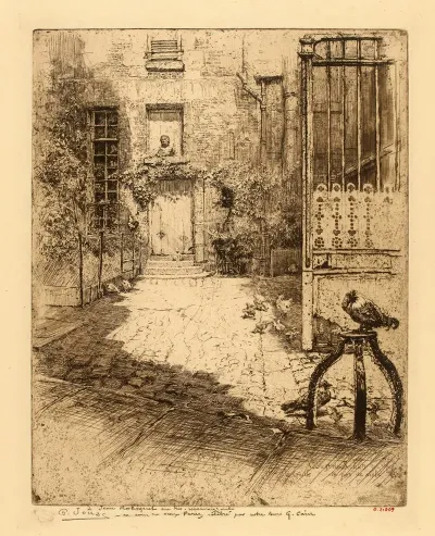 Cour De Rohan La Treille Le Pas De Mule