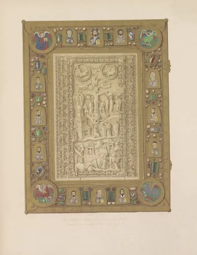 Couverture Dun Evangeliaire De Lempr Henri II