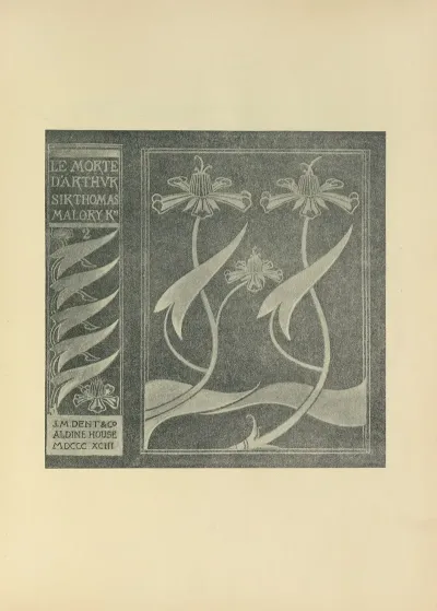 Cover Design From Le Morte Darthur