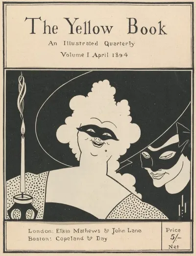 Cover Of The Yellow Book An Illustrated Quarterly Volume I April 1894