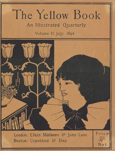 Cover Of The Yellow Book An Illustrated Quarterly Volume Ii July 1894