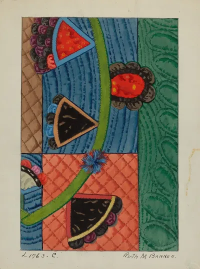 Coverlet Applique Quilt 3