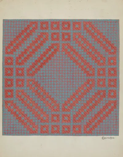 Coverlet Section Of Reverse Side 2