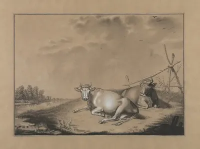 Cows In A Landscape 5