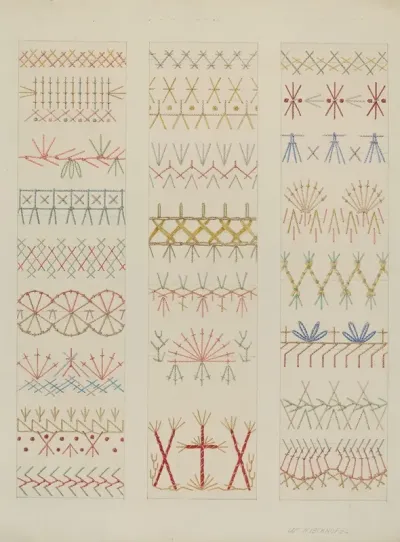 Crazy Quilt Stitches 2