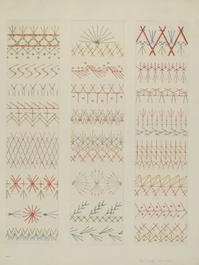 Crazy Quilt Stitches