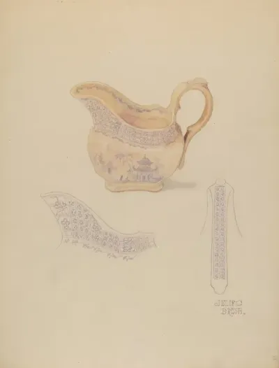 Cream Pitcher 19