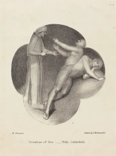 Creation Of Eve From Wells Cathedral