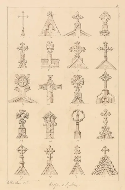 Crosses On Gables
