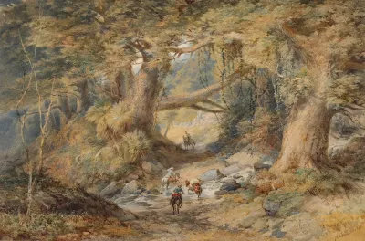 Crossing The Teremakau River