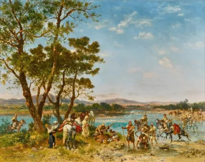 Crossing The Wadi