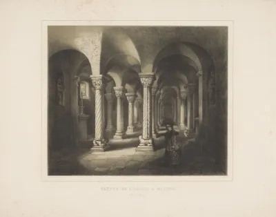 Crypte De Leglise A Rolduc Xiime Siecle