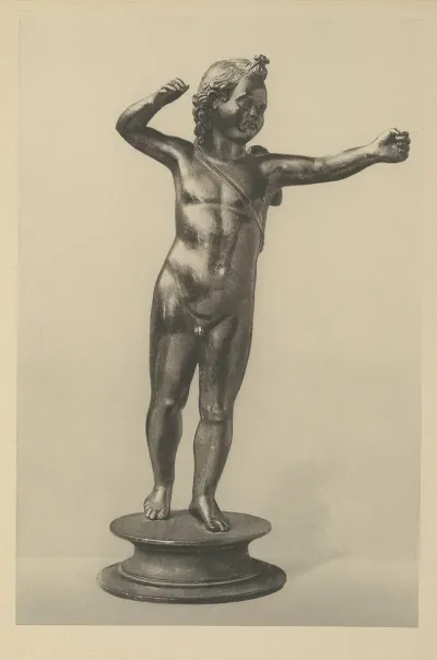 Cupid In The Act Of Drawing His Bow Pier Pier Jacopo Ilario Bonaccolsi Called Antico