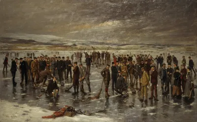 Curling At Carsebreck