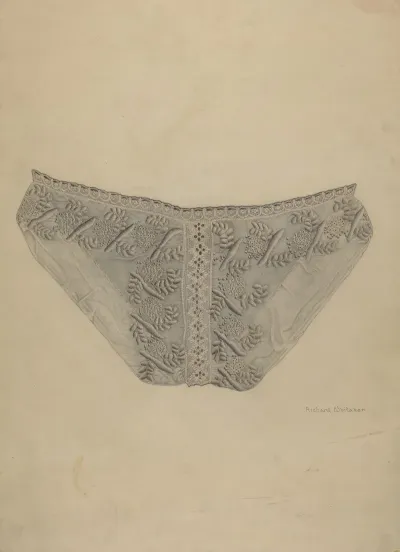 Cutwork Lace Bib
