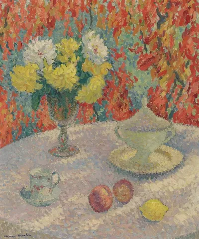 Dahlias Au Soleil