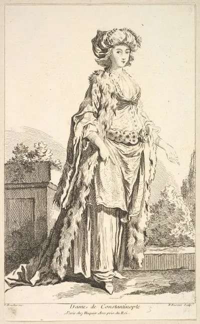 Dame De Constantinople Plate 5