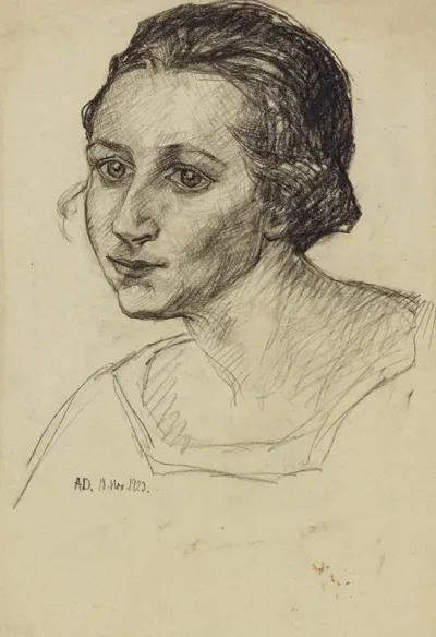 Damenbildnis 25