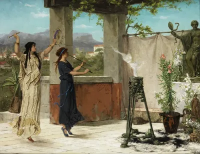 Dancers In The Temple