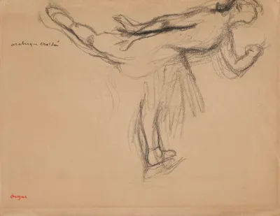 Danseuse Arabesque Croisee