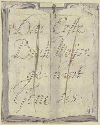Das Erste Buch Moyse Genannt Genesis