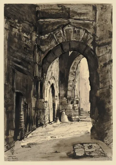 Das Forum Romanum In Tarragona