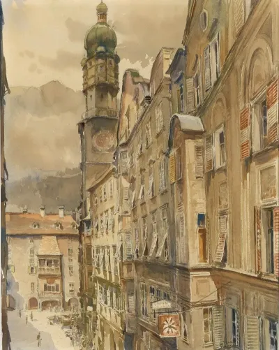 Das Goldene Dachl In Innsbruck